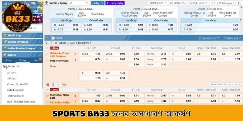 The extraordinary attraction of Sports BK33